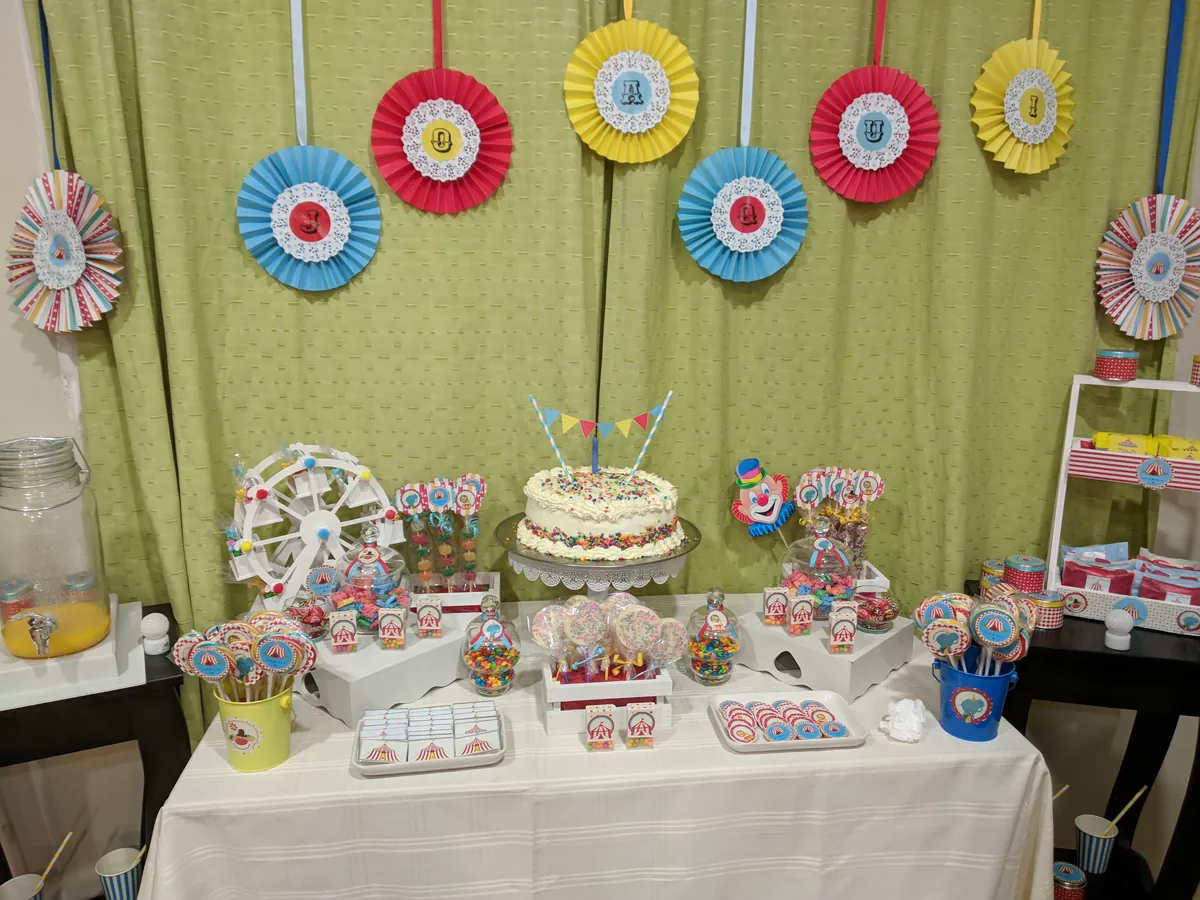 Mesa dulce para cumpleaños hecha a medida